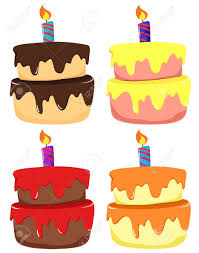 four cakes